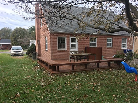Rear of house and deck