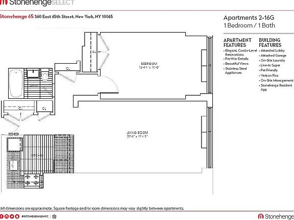 2nd image of 360 E 65th St APT 5G