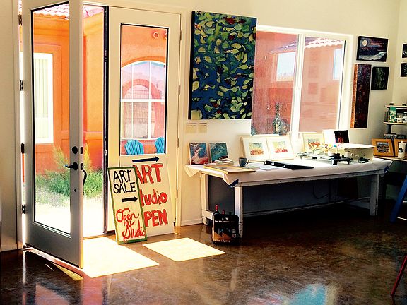 Art Studio - French Doors