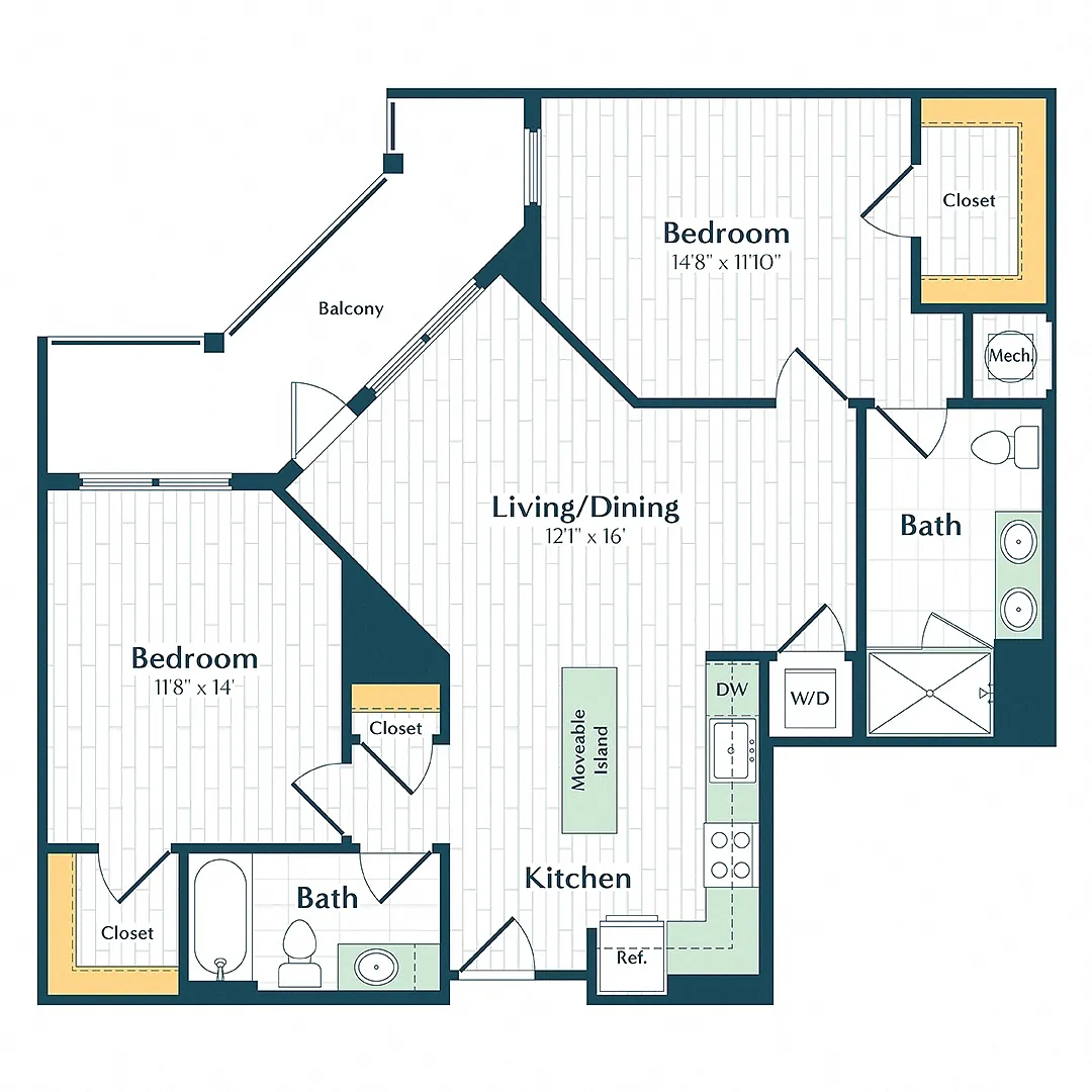 Floor plan C4