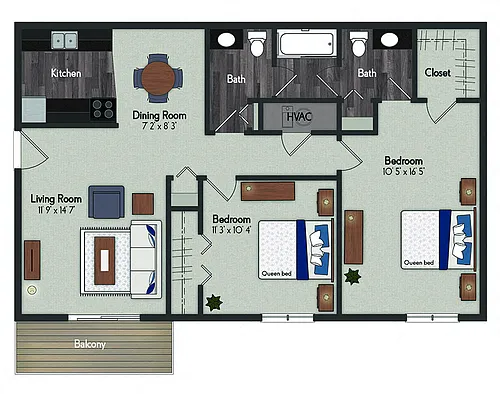 Floor plan Stafford