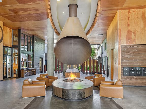 SouthLakeUnion_amenity_lobby fireplace