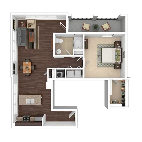Floor plan Plan C
