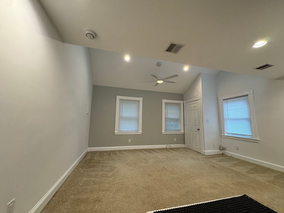 Living Room, with storage and accent wall
