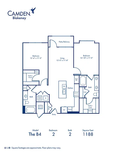 Floor plan B4