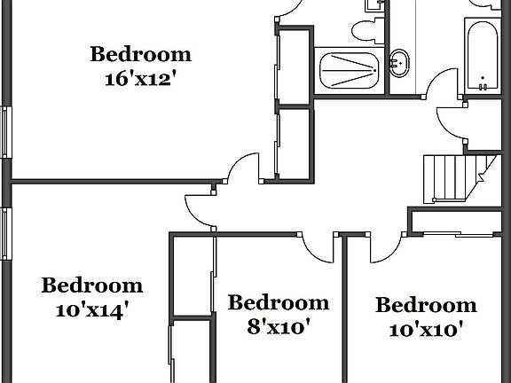 Floor plan - Upper
