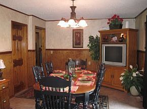 Large dining area