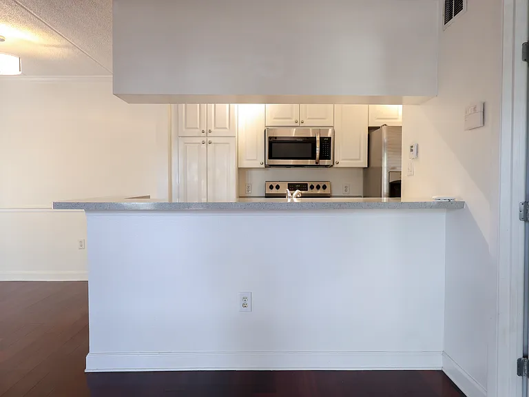 Kitchen view from the living room