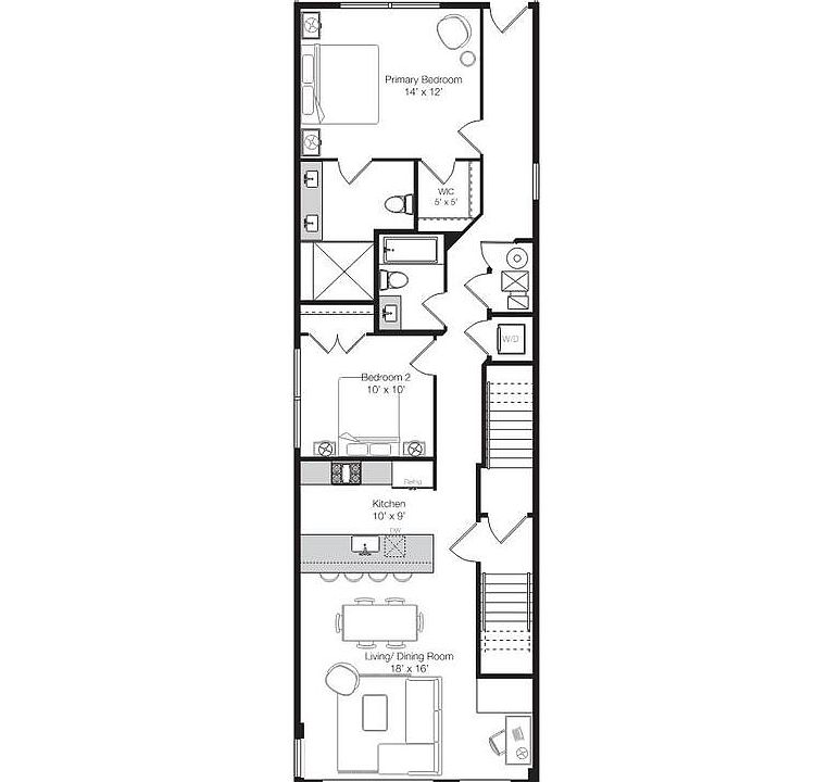 2nd image of 2214 N Hamilton Ave #2