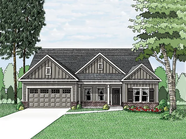 (SC)The Everett | Front Entry Plan, Arbor Woods