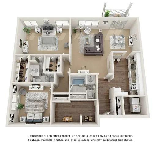 Floor plan The Arlington