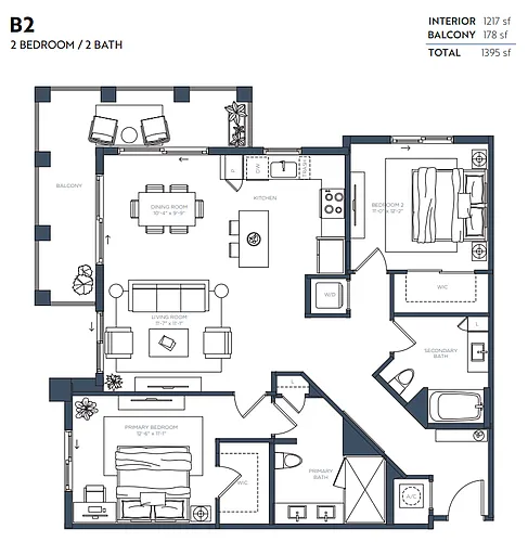 Floor plan B2