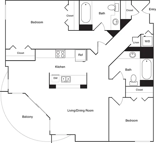 Floor plan Briliant