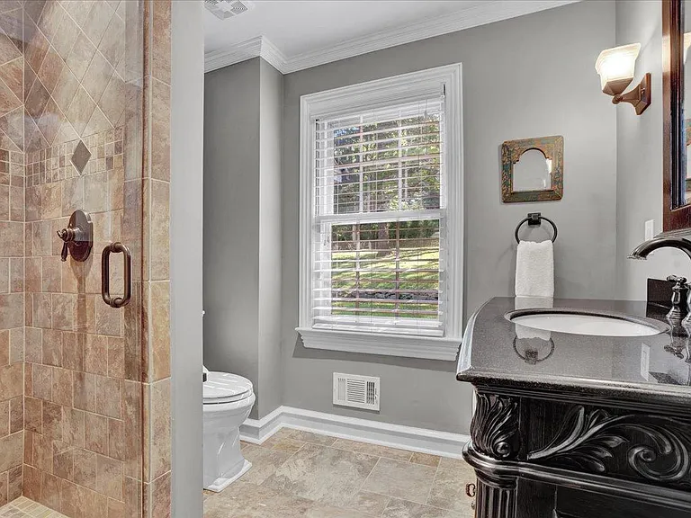 First floor bathroom #2, rain shower