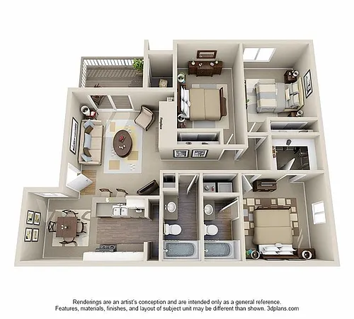 Floor plan D2