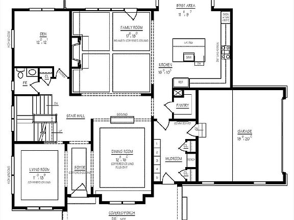 Main Level Floor Plan