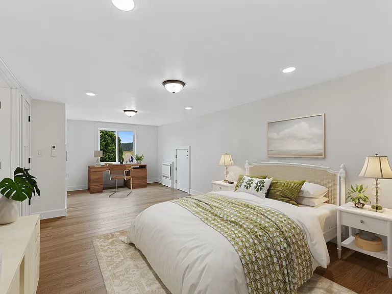 Another view of the upstairs 2nd primary suite which includes 3/4 bath.