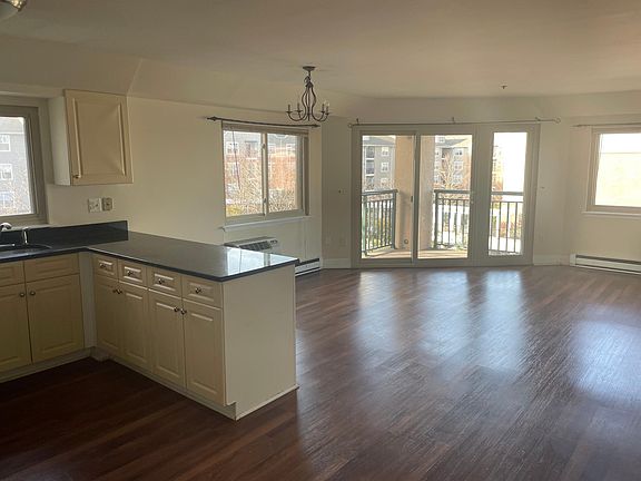 Living area opening to balcony