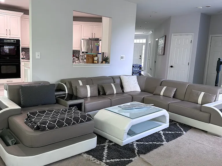 Shared living room space