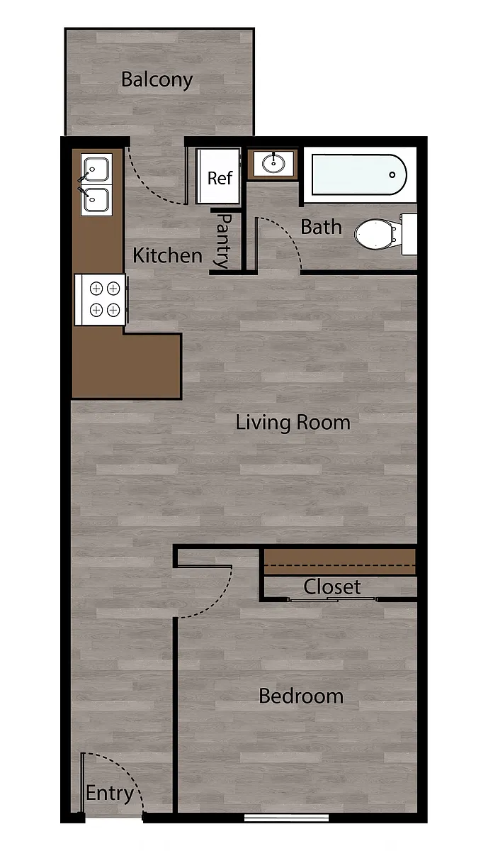 Floor plan A1-Mesh