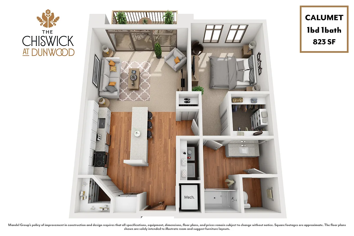 Floor plan CALUMET