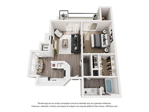 Floor plan Aster Renovated