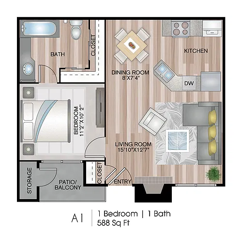 Floor plan A1