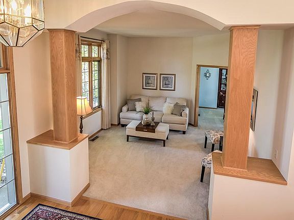 Entry - Spacious yet inviting with beautiful architectural details