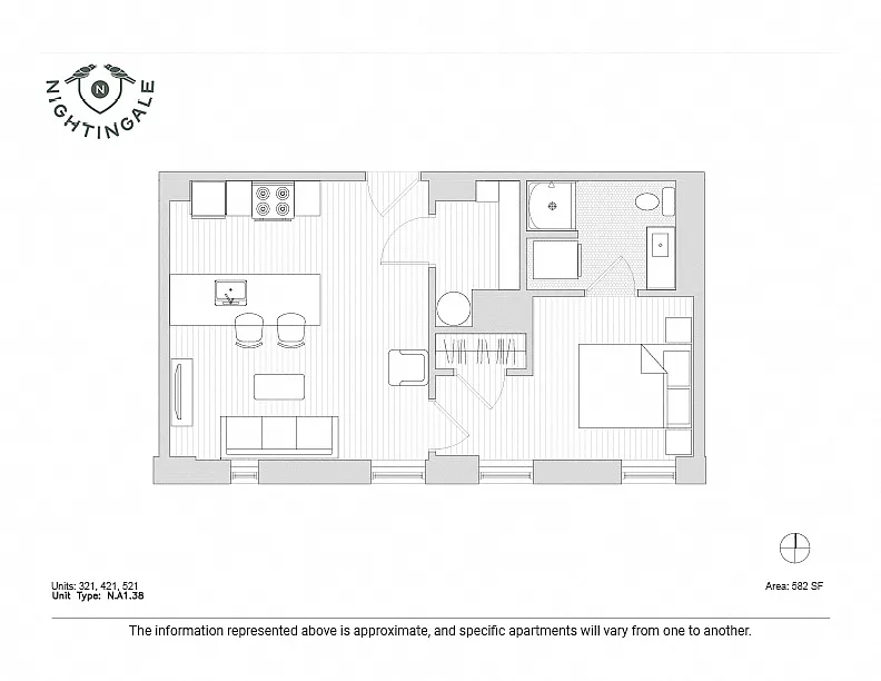 Floor plan Nightingale - Irena Sendler