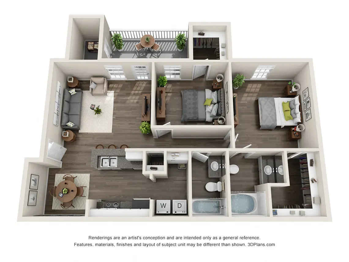 Floor plan The 1155