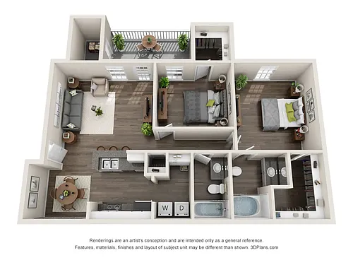 Floor plan The 1155