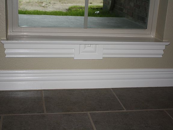 Detailed Windowsills