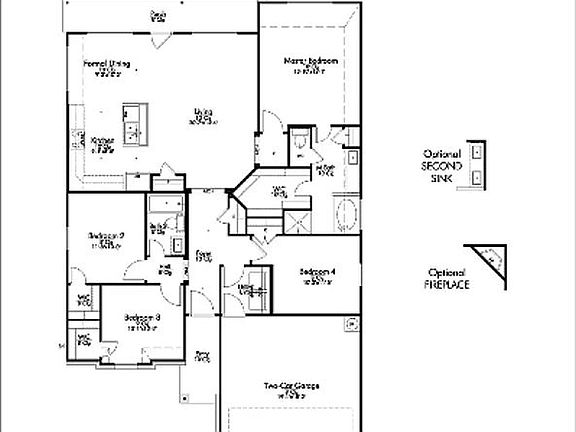 Floor plan; no options