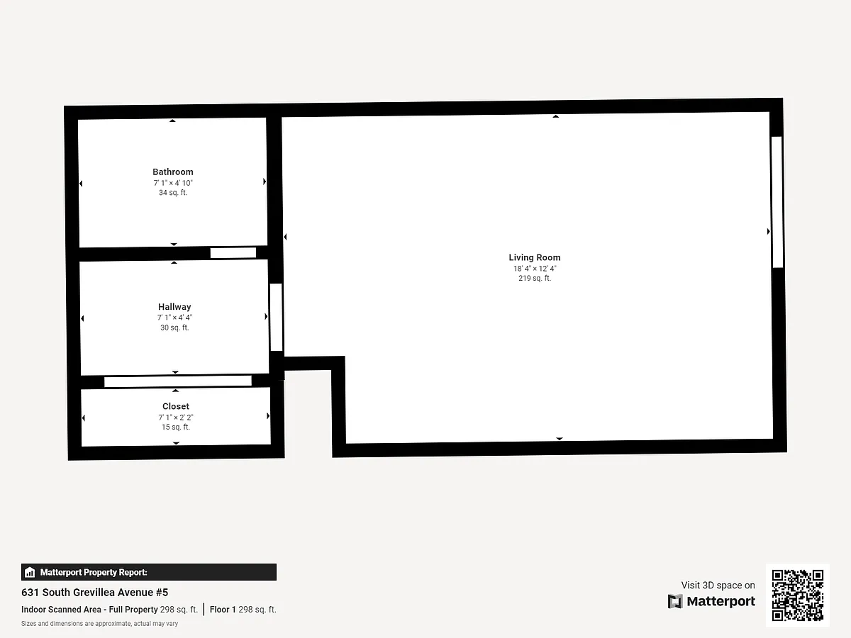 Floor plan Studio