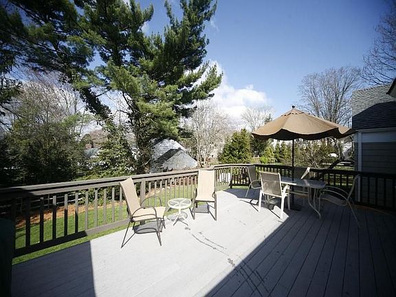 Deck Overlooking Yard