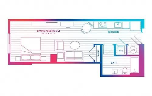 Floor plan S2-N