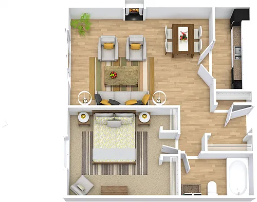 Floor plan A1