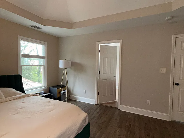 Master Bedroom with jack and jill bathroom