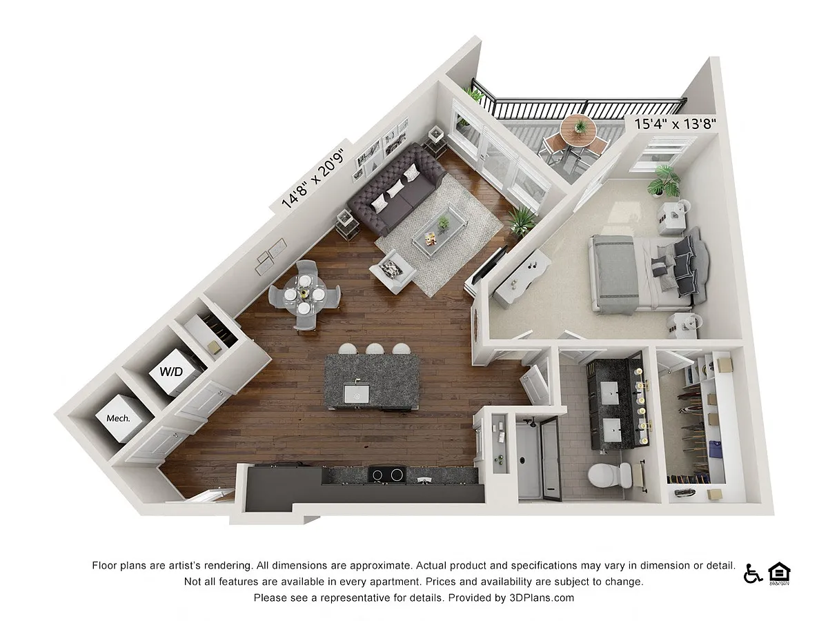 Floor plan Elberta