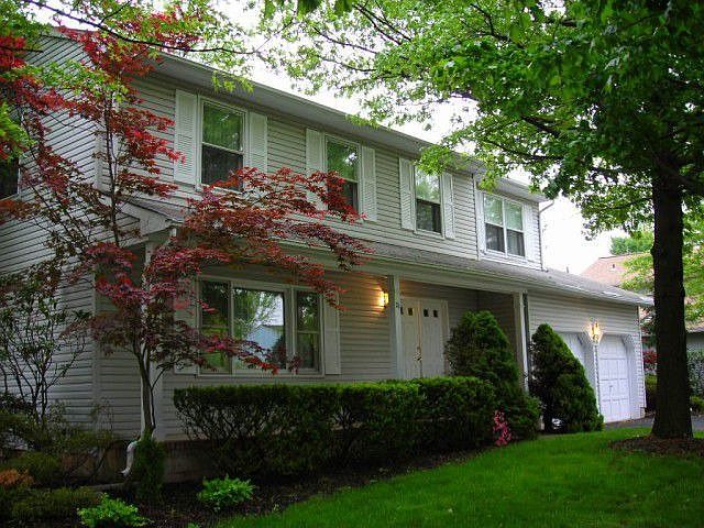   Front of Colonial Home