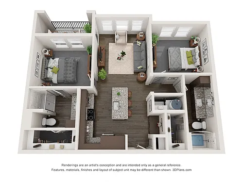 Floor plan B1
