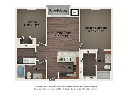 Floor plan B1