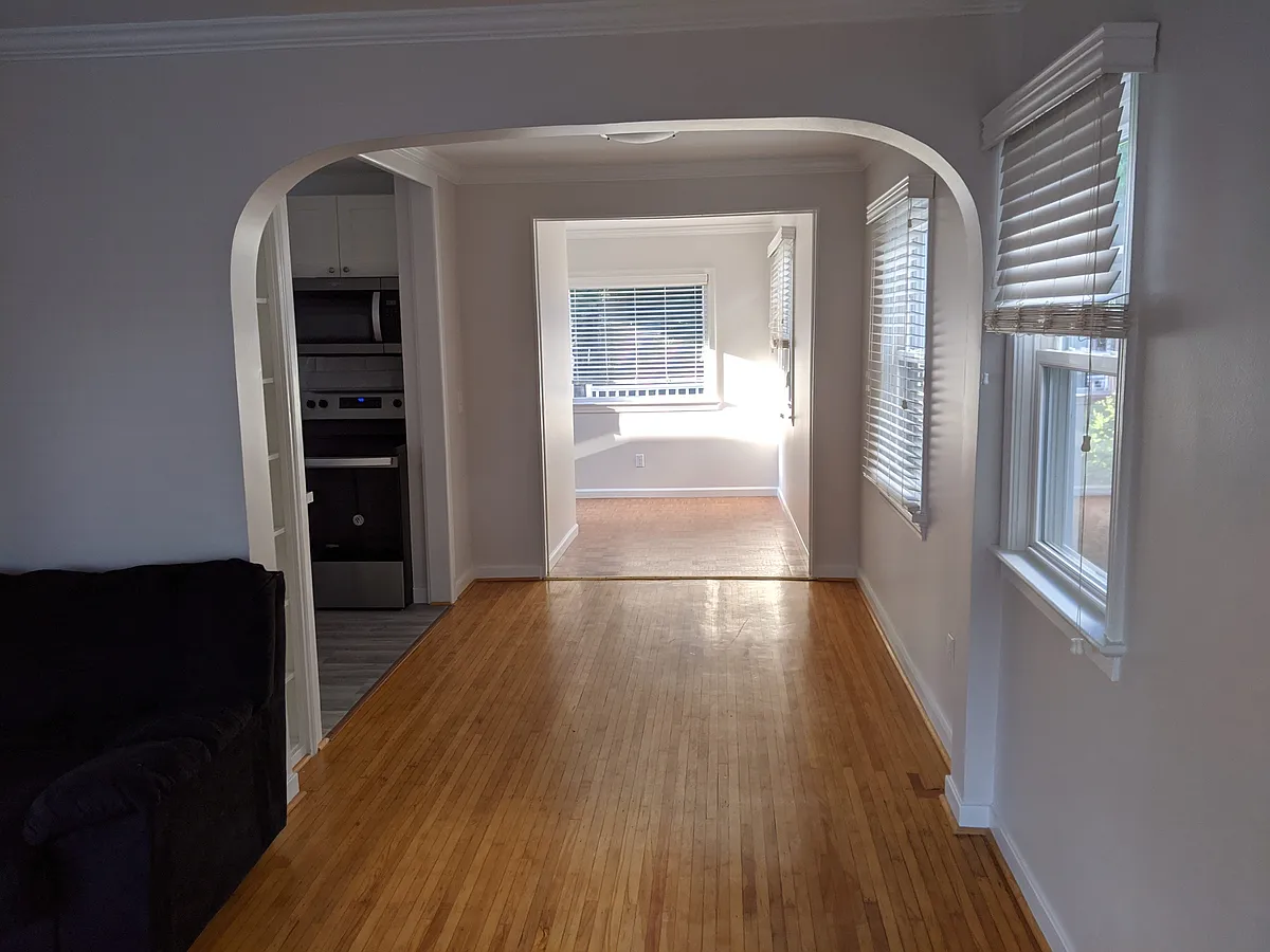 Dining room and house addition that exits onto deck - 61 Fort Hill Ter