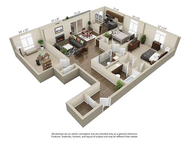 Floor plan C1