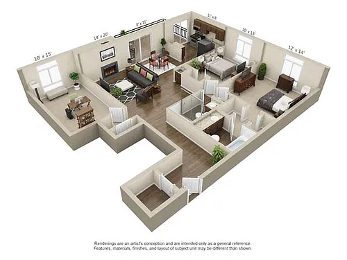 Floor plan C1