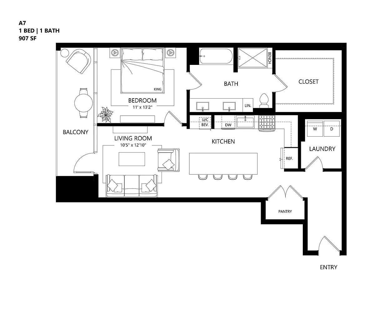 Floor plan A7