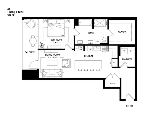 Floor plan A7