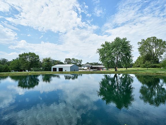 From pond to back of house