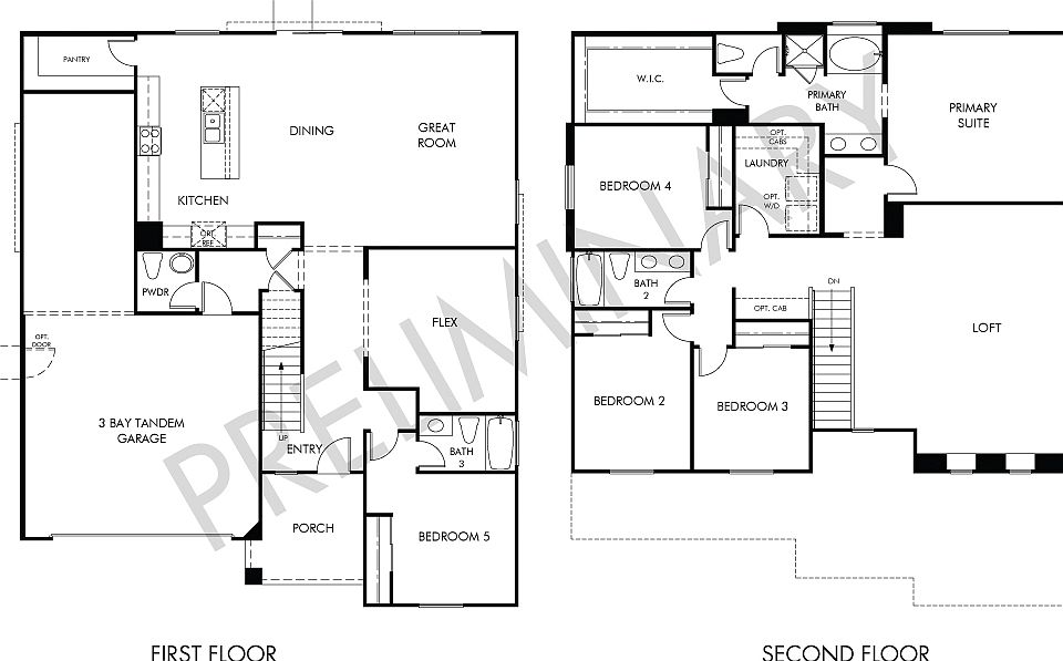 Residence 5 Plan, Waterford Village at Vanden Meadows, Vacaville, CA ...