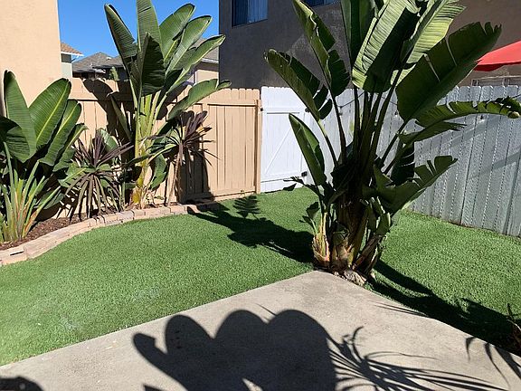 small patio off dining room